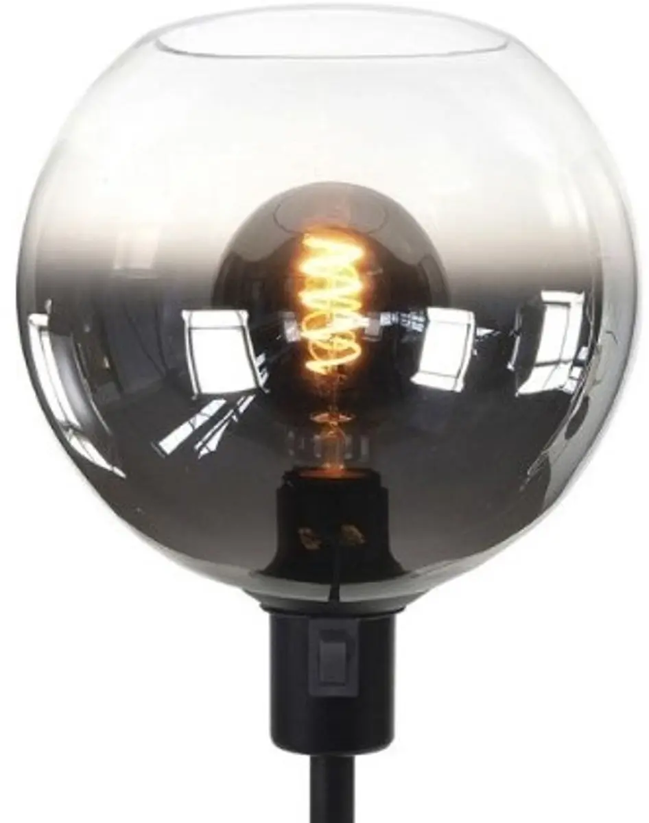 Highlight Fantasy Globe Vloerlamp - 30x156cm - Zwart