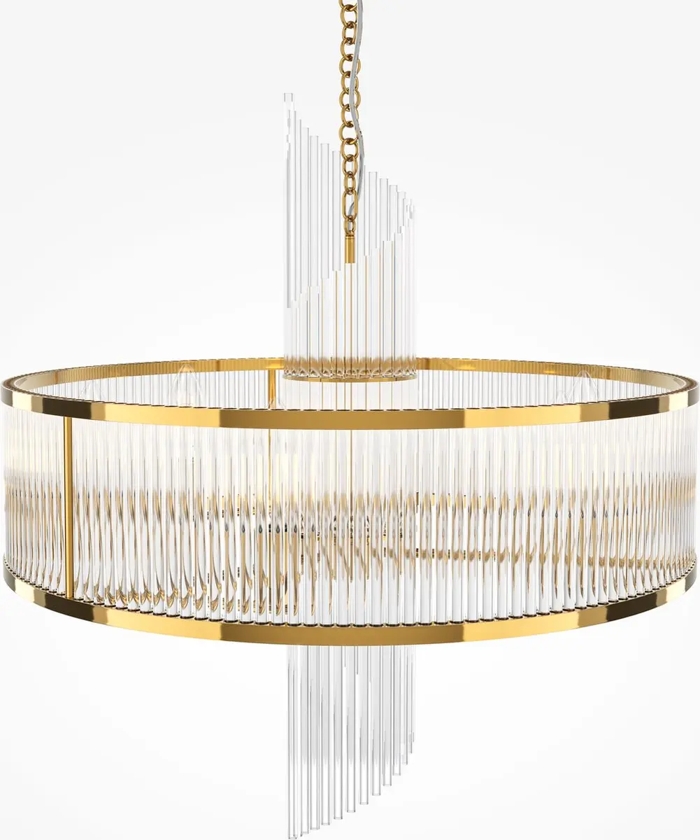 Maytoni Hanglamp Frame Goud - Ø58cm