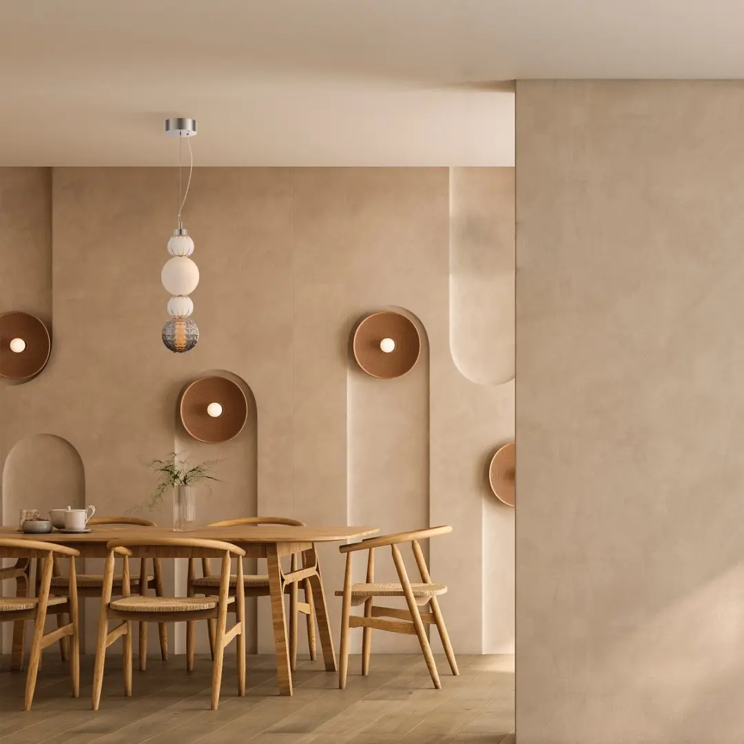 Maytoni Hanglamp Collar Chroom - Ø14,7cm