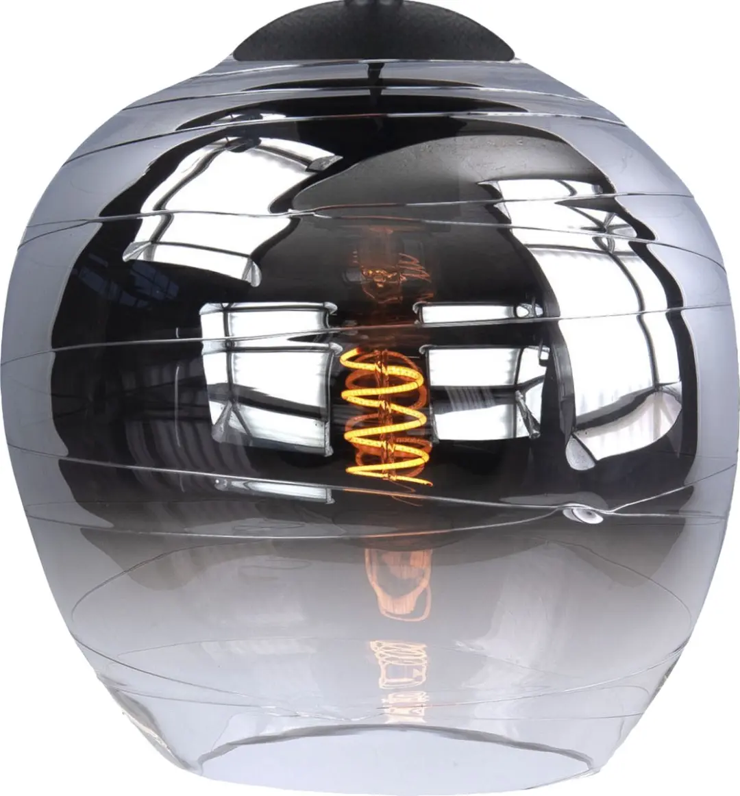 Highlight Fantasy Hanglamp Apple Smoke - 5 Lichtpunten 1m