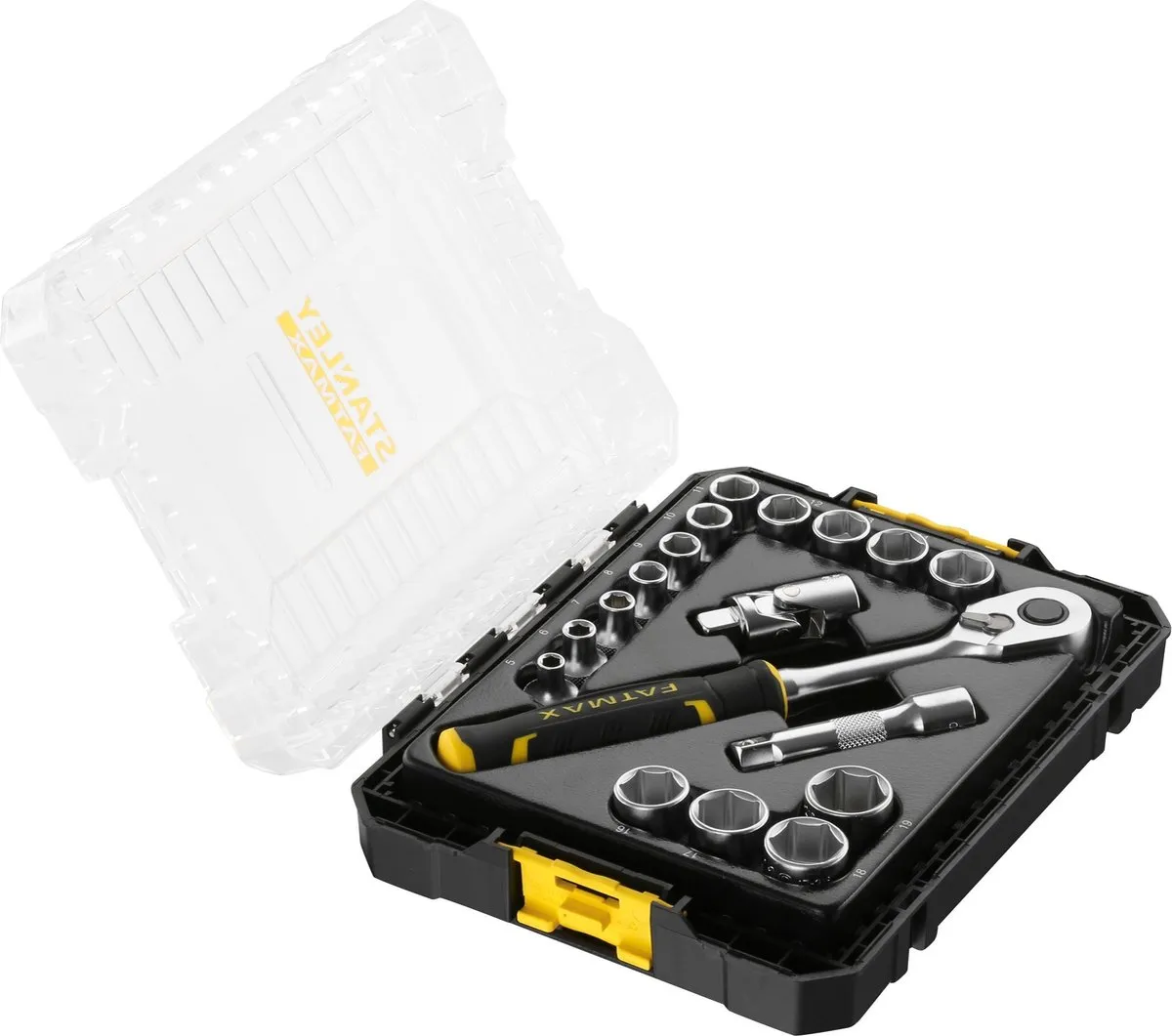 Stanley FatMax PRO-STACK Doppenset 3/8" 18-delig