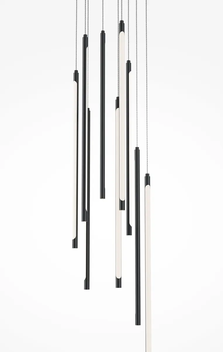Maytoni Light Stick Hanglamp - Zwart - 46W