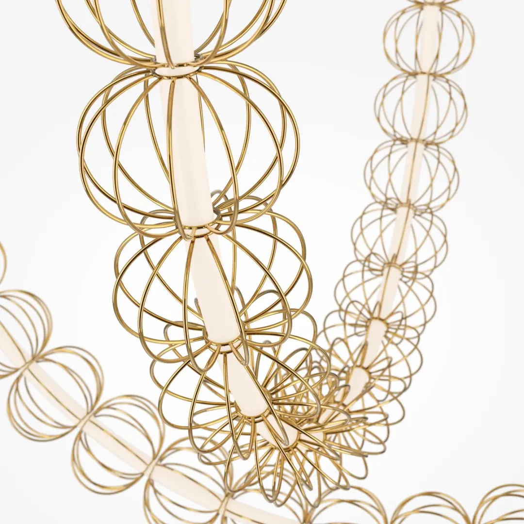 Maytoni Golden Cage Hanglamp - Goud