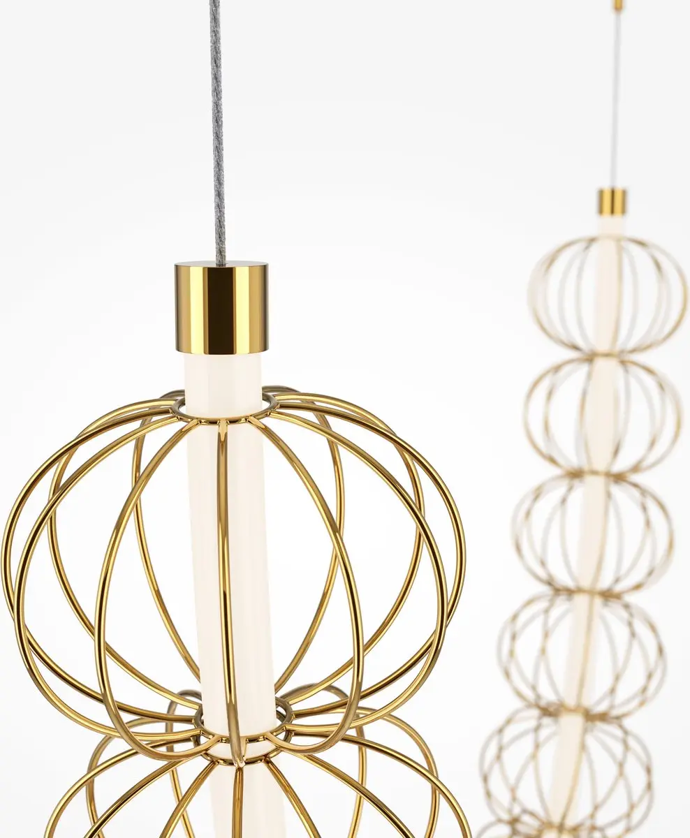 Maytoni Golden Cage Hanglamp - Goud