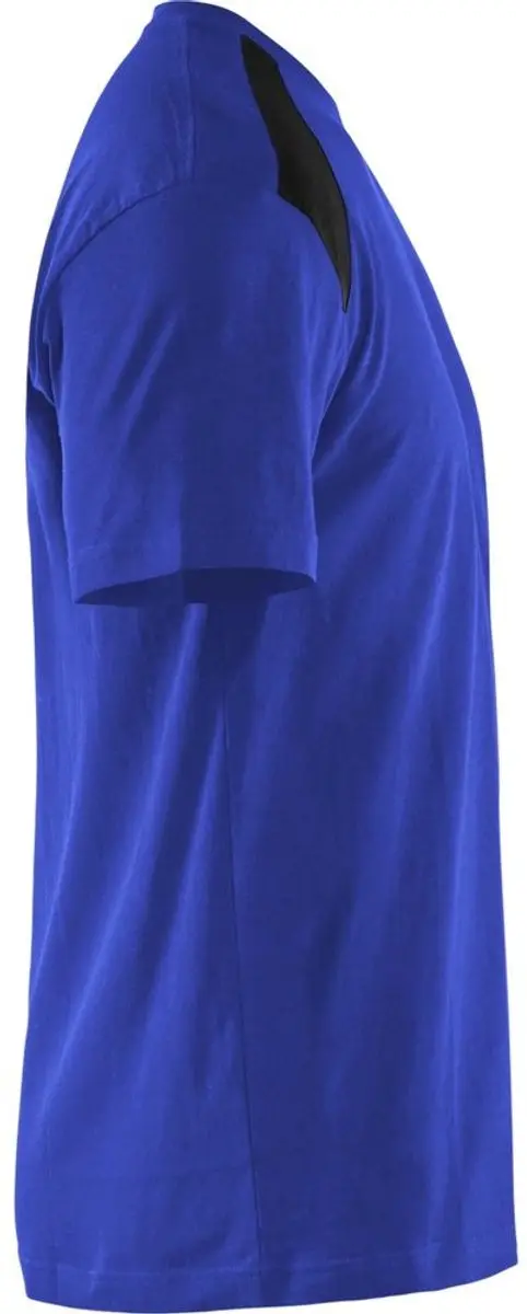 Blåkläder Bi-Colour Werkshirt - S - Blauw/Zwart