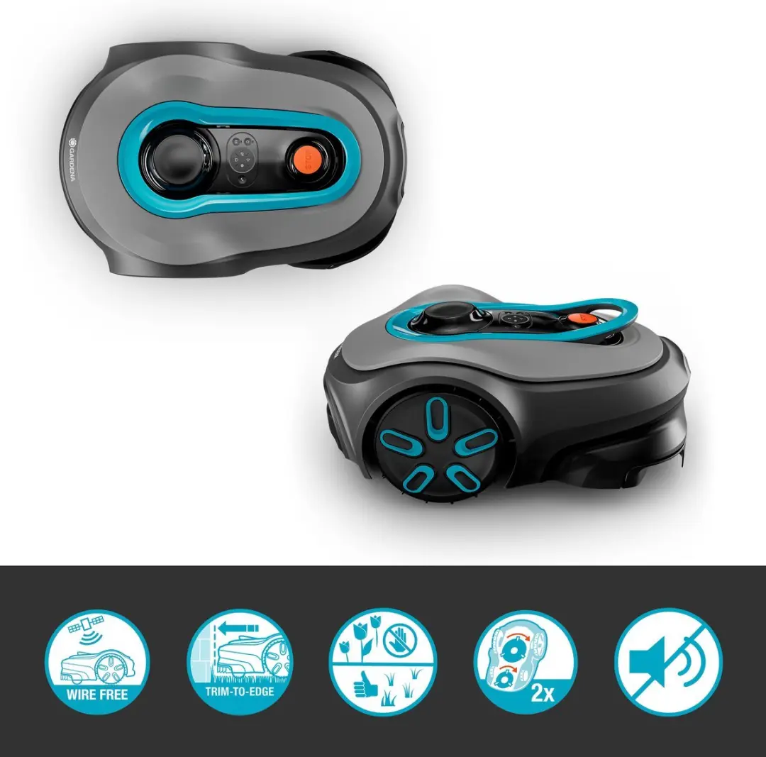 Gardena SILENO free 1500 Robotmaaier - 1500m² - met laadstation