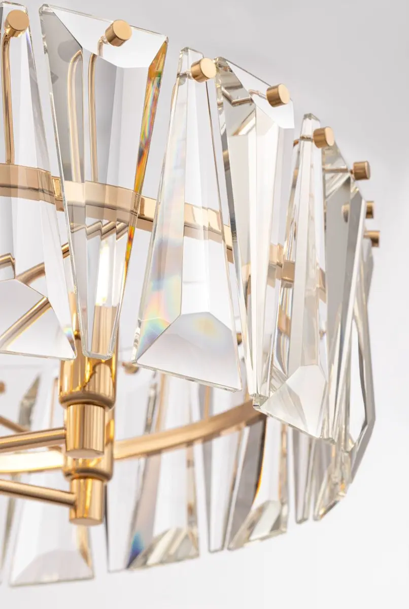 Maytoni Hanglamp Puntes Goud - Ø51,7cm