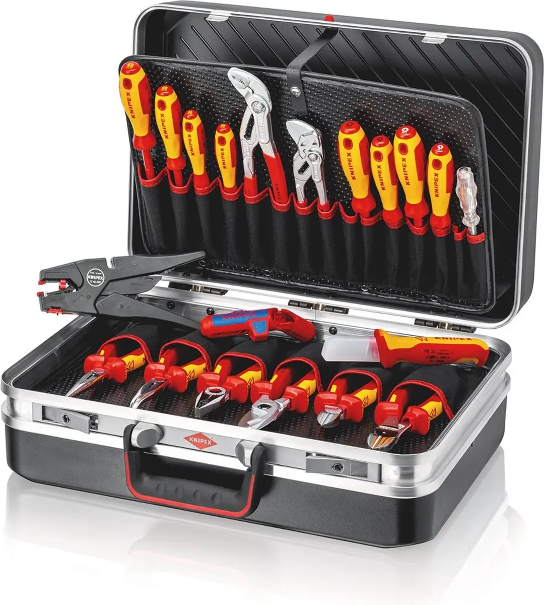 Knipex Vision24 Electro Gereedschapskoffer 20-delig