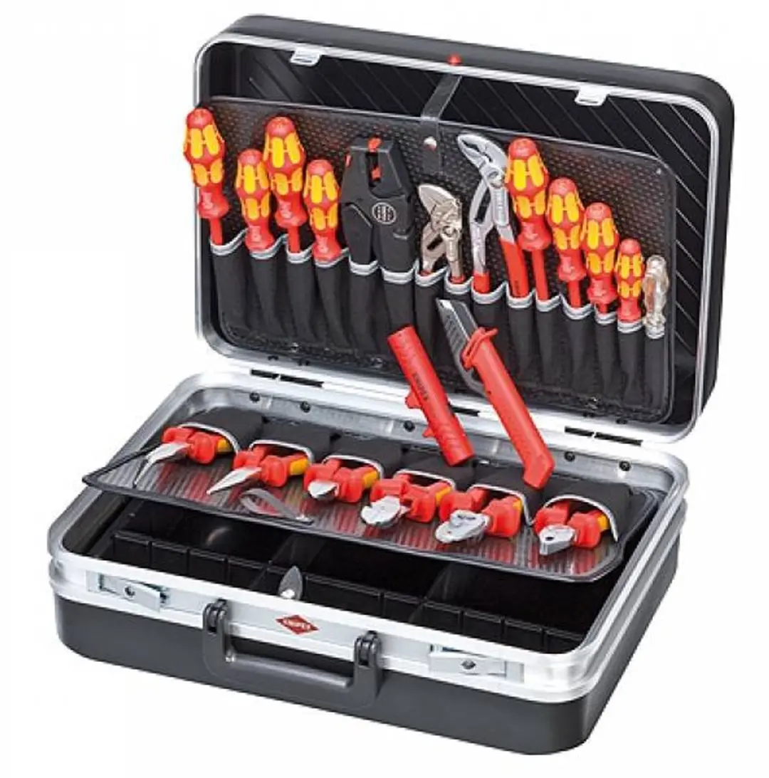 Knipex Vision24 Electro Gereedschapskoffer 20-delig - 20 Stuks