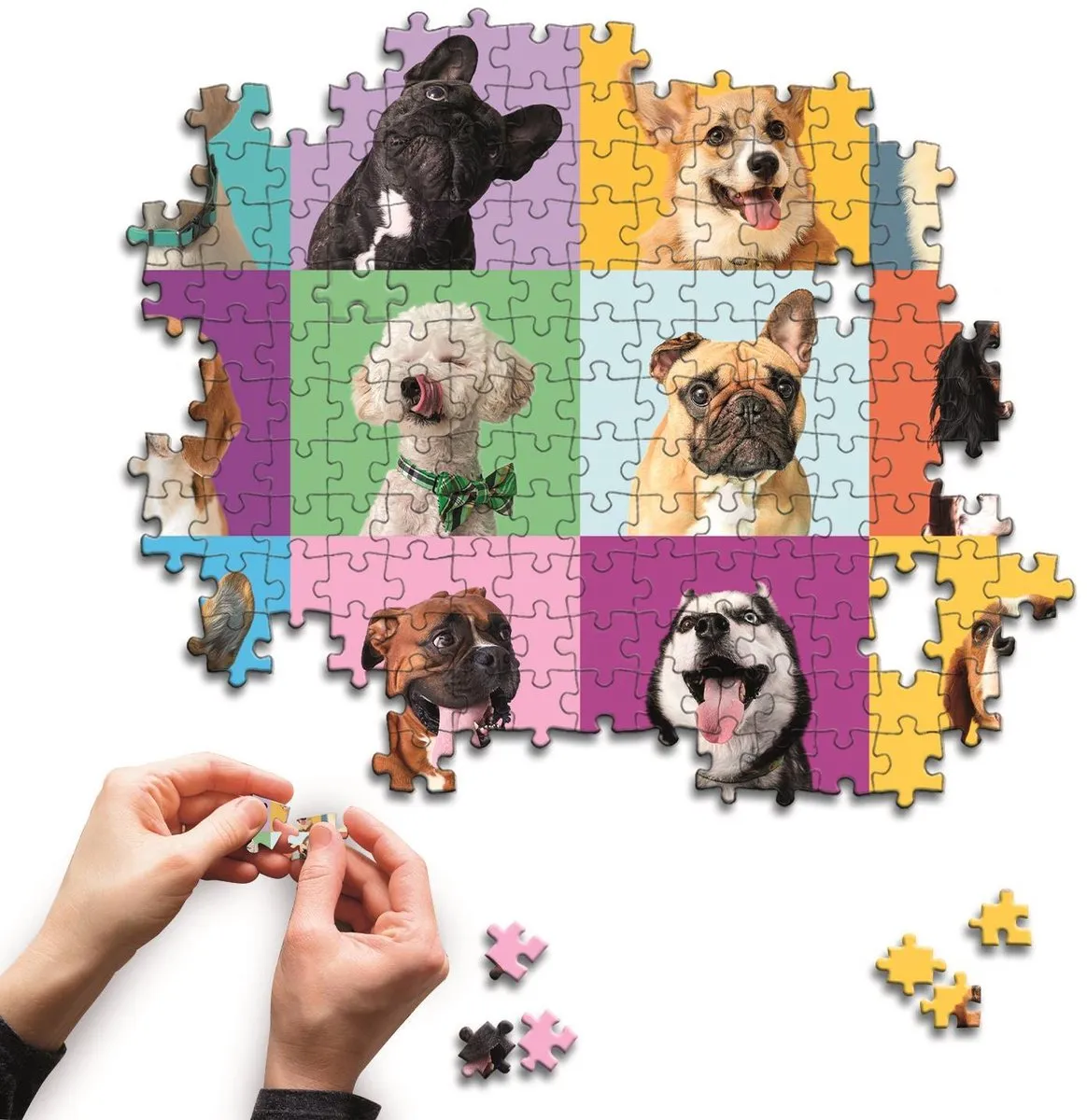 Clementoni Funny Faces Puzzel 300 Stukjes - Multicolor - afbeelding 6 van 6
