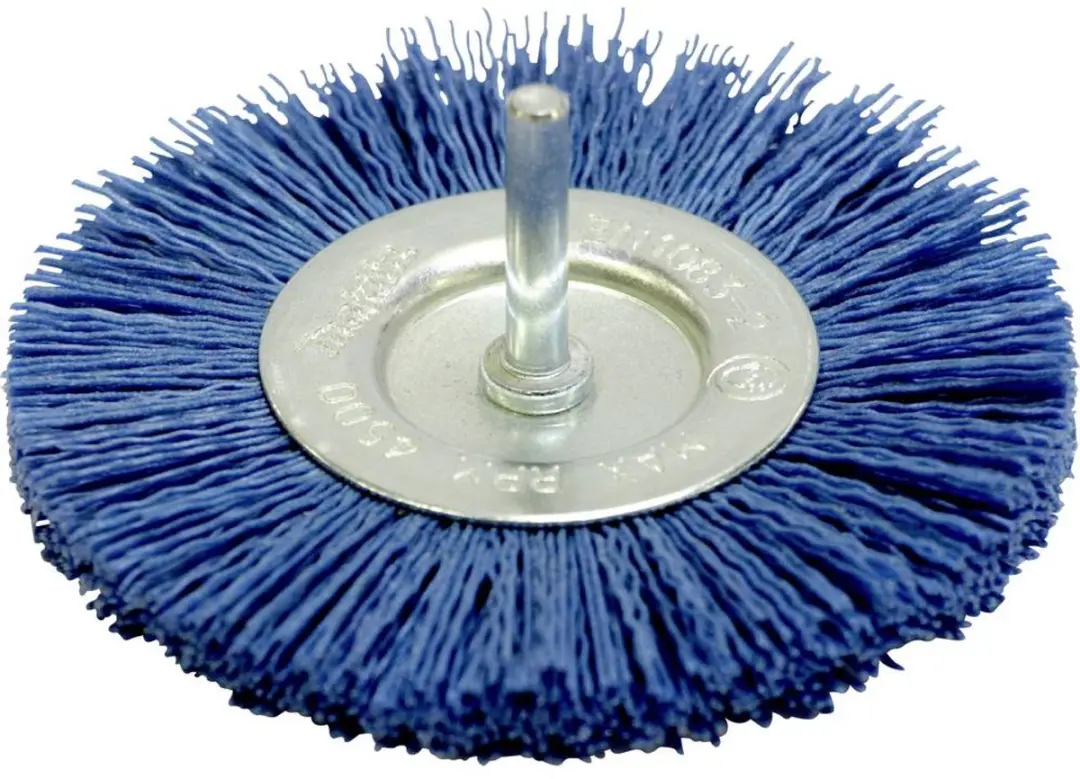 Makita Rondborstel 100mm - Blauw