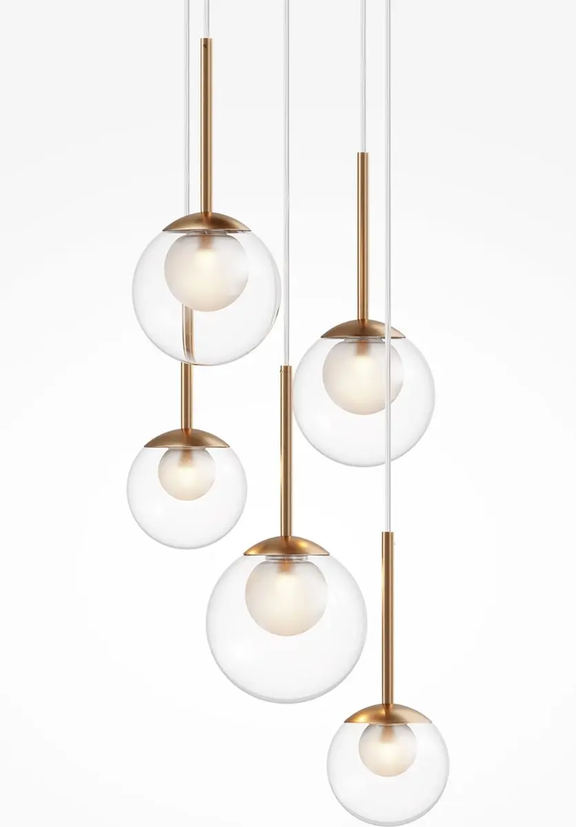 Maytoni Basic Form Hanglamp - Goud - Ø45cm