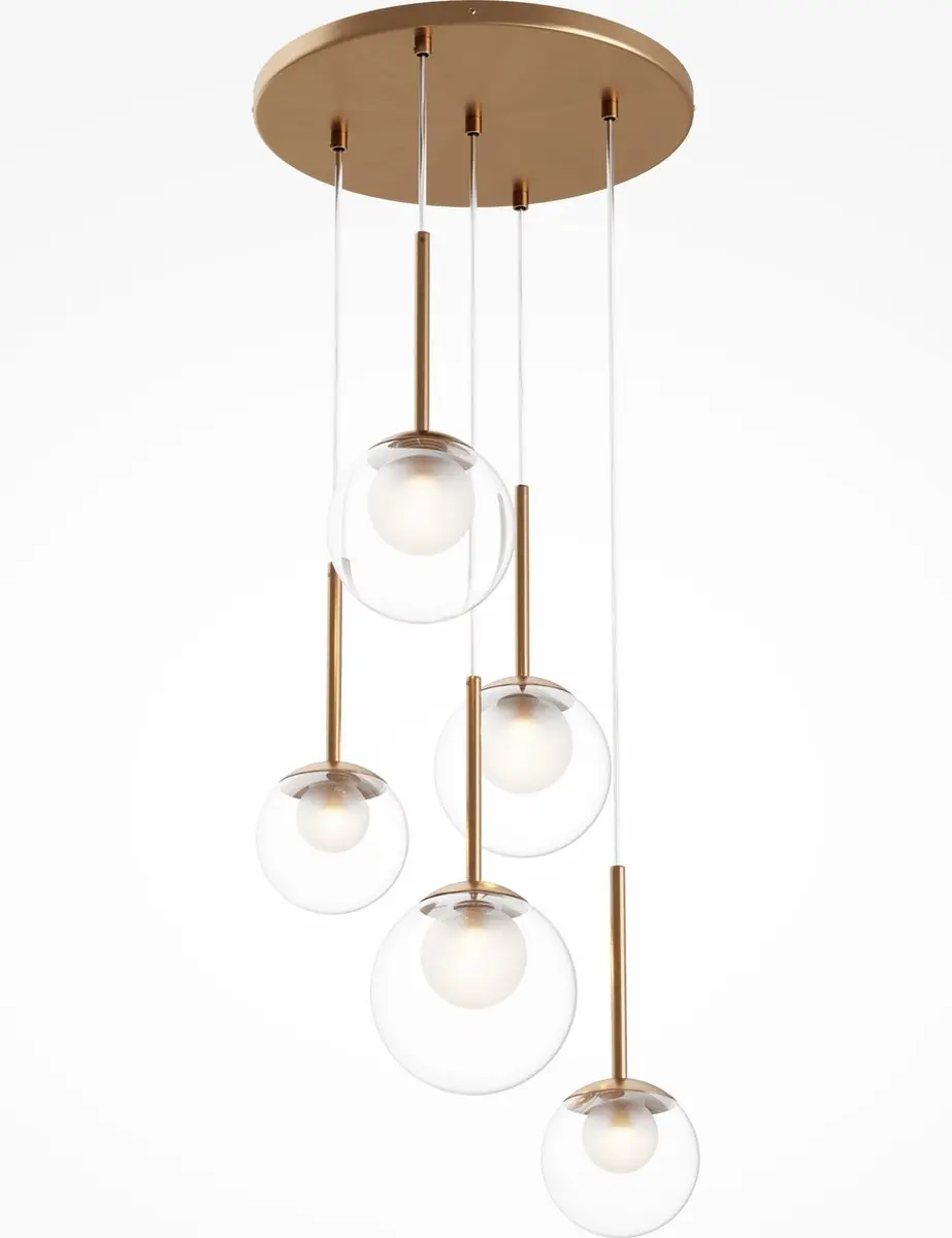 Maytoni Basic Form Hanglamp - Goud - Ø45cm