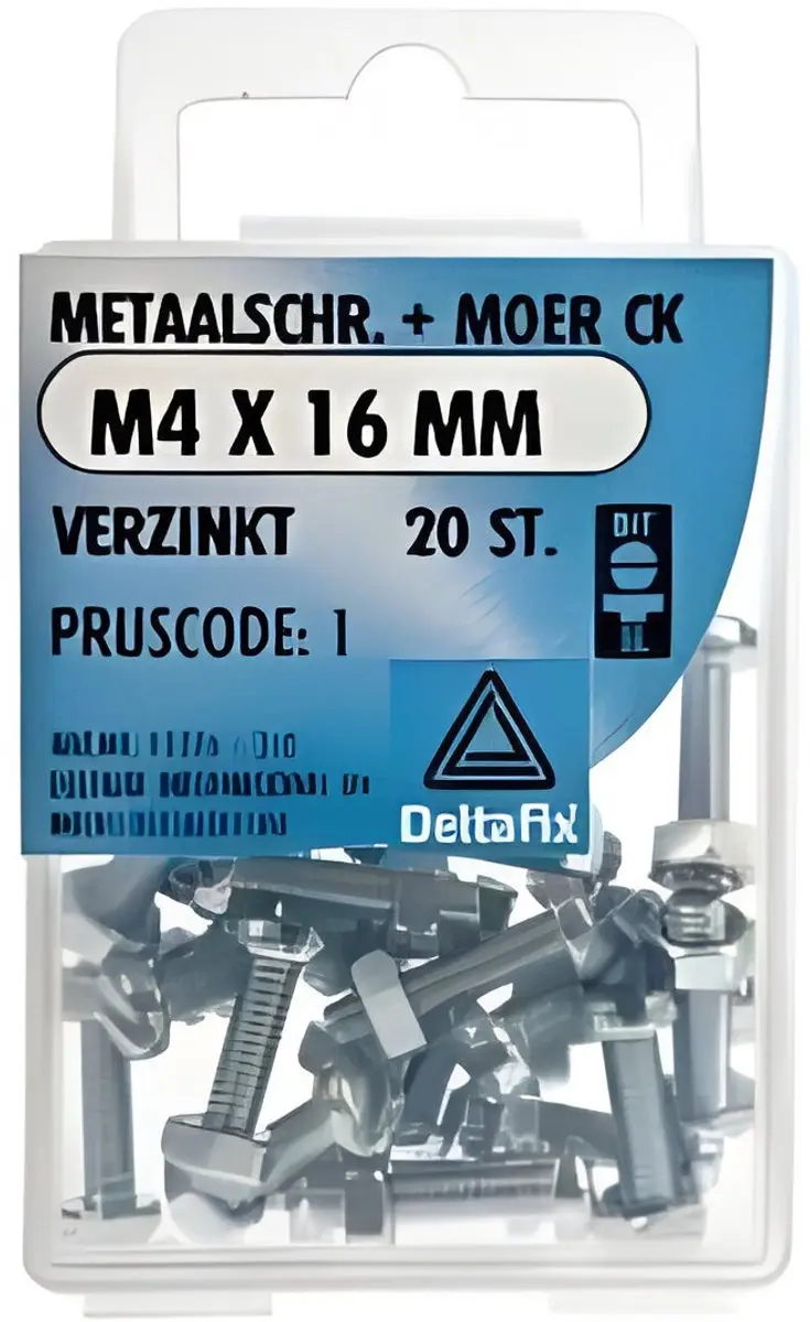 Deltafix Metaalschroeven M3x50mm Cilinderkop