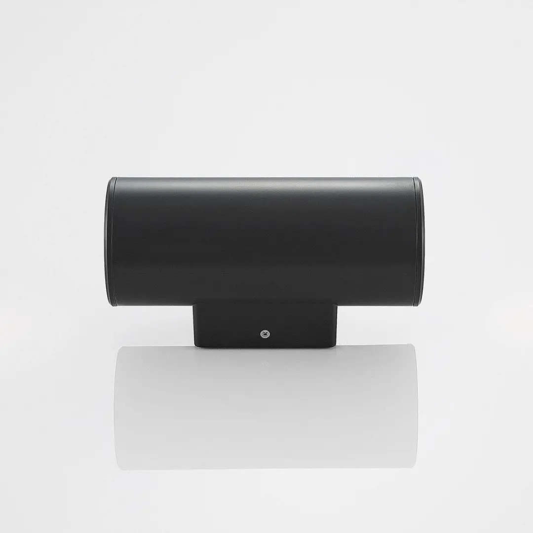 Lindby Wandlamp Buiten 2-Lichts GU10 - Donkergrijs
