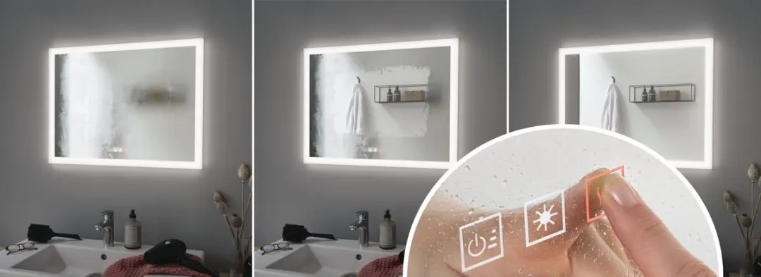 Paulmann Mirra LED Spiegel 60cm - 1580lm Warm Wit - IP44