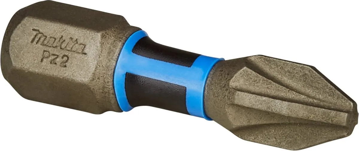 Makita E-03252 Slagschroefbits PZ2x25mm Impact Premier - 15 Stuks