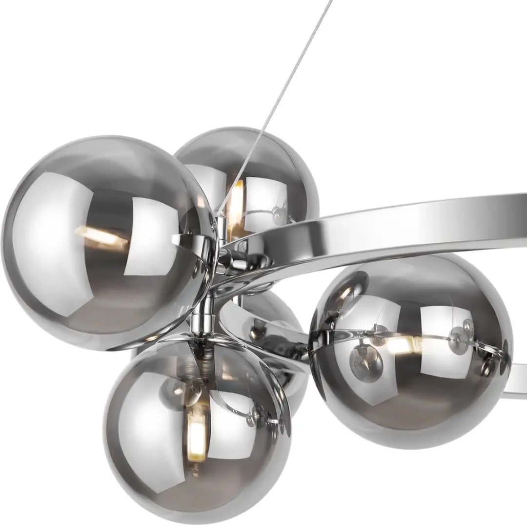 Maytoni Dallas Hanglamp - Chroom - Ø67cm