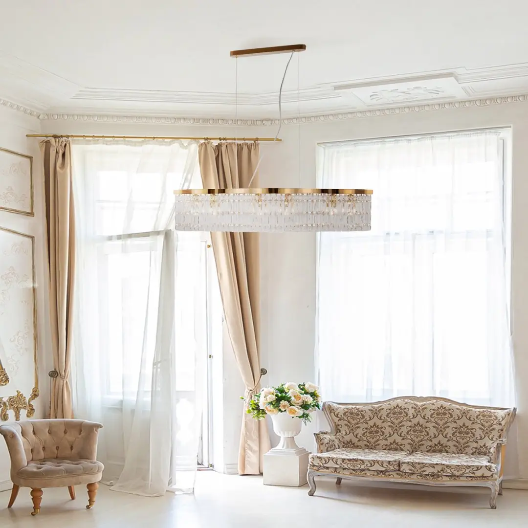 Maytoni Hanglamp Dune Goud - 6 Lichtpunten