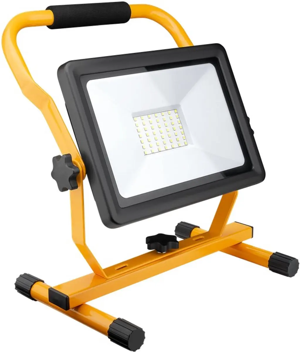 Goobay LED Bouwlamp 50W - 50 Lichtpunten - Zwart/Geel