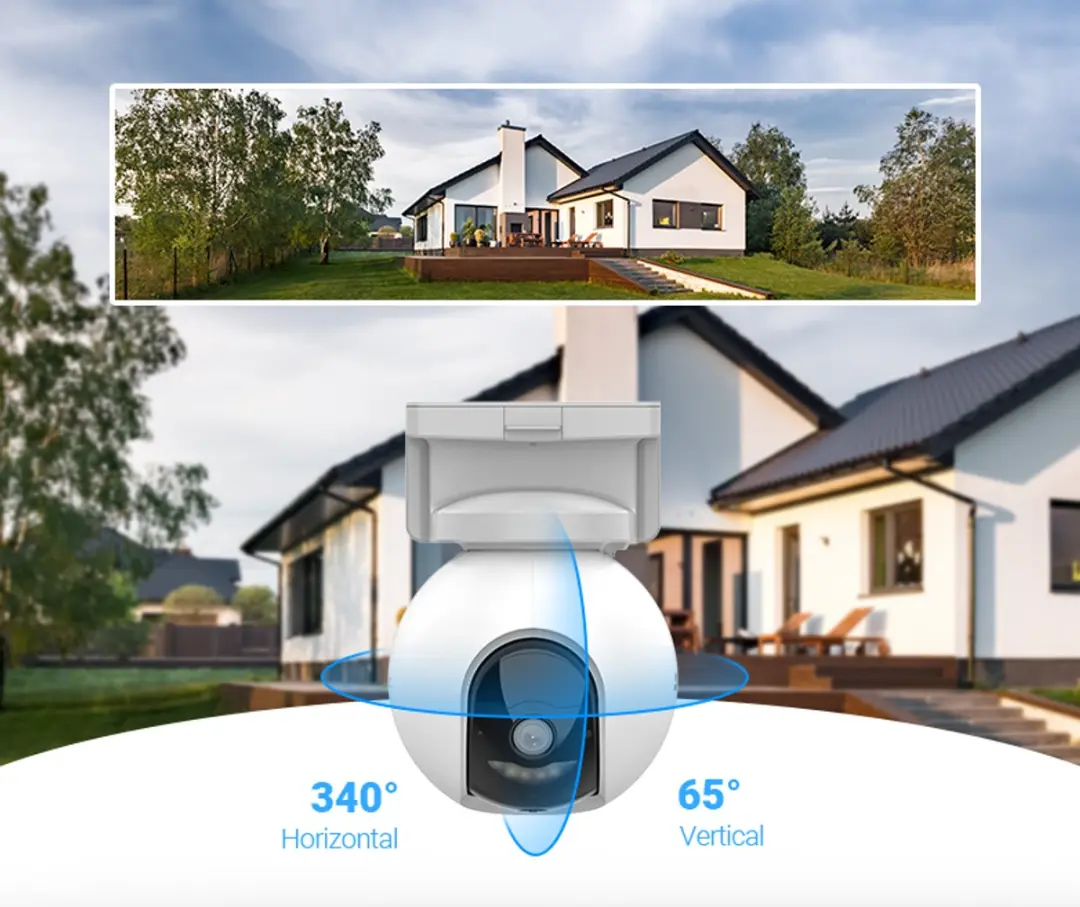 EZVIZ HB8 Pro 4K Buitencamera + EP3x Pro Videodeurbel - 360° AI Detectie - afbeelding 6 van 6