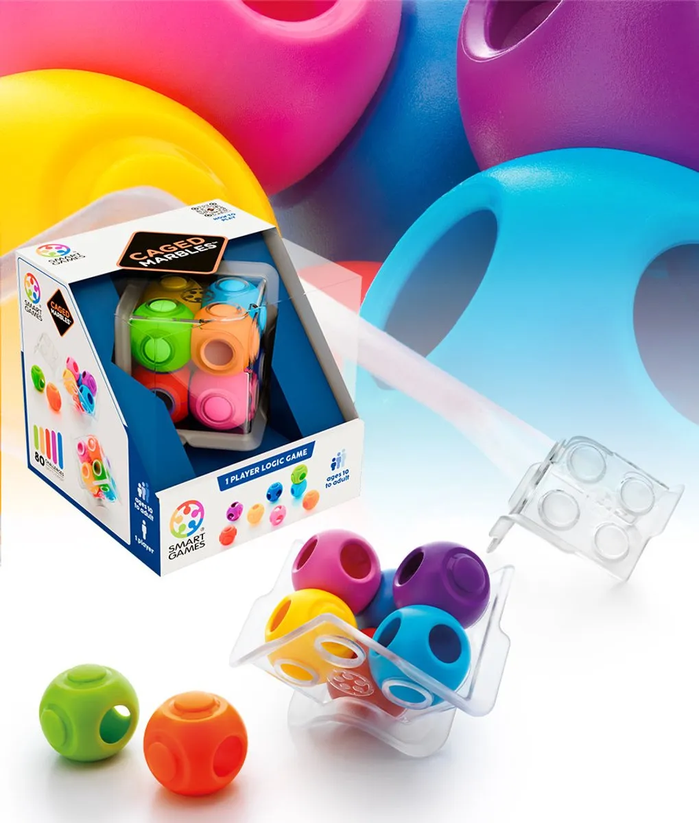 SmartGames Caged Marbles SG 416 - 80 Opdrachten