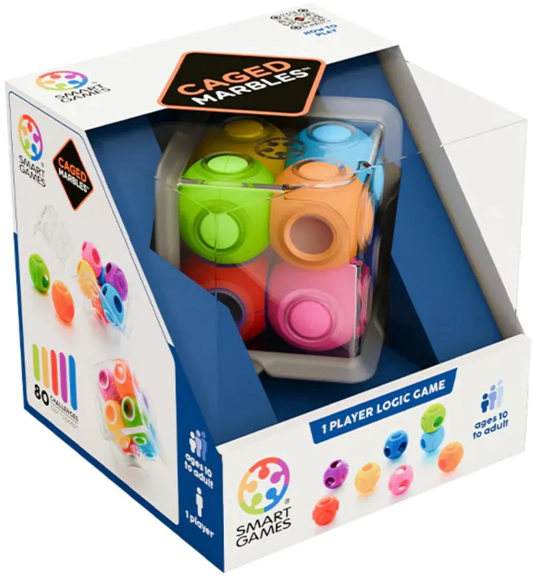 SmartGames Caged Marbles SG 416 - 80 Opdrachten