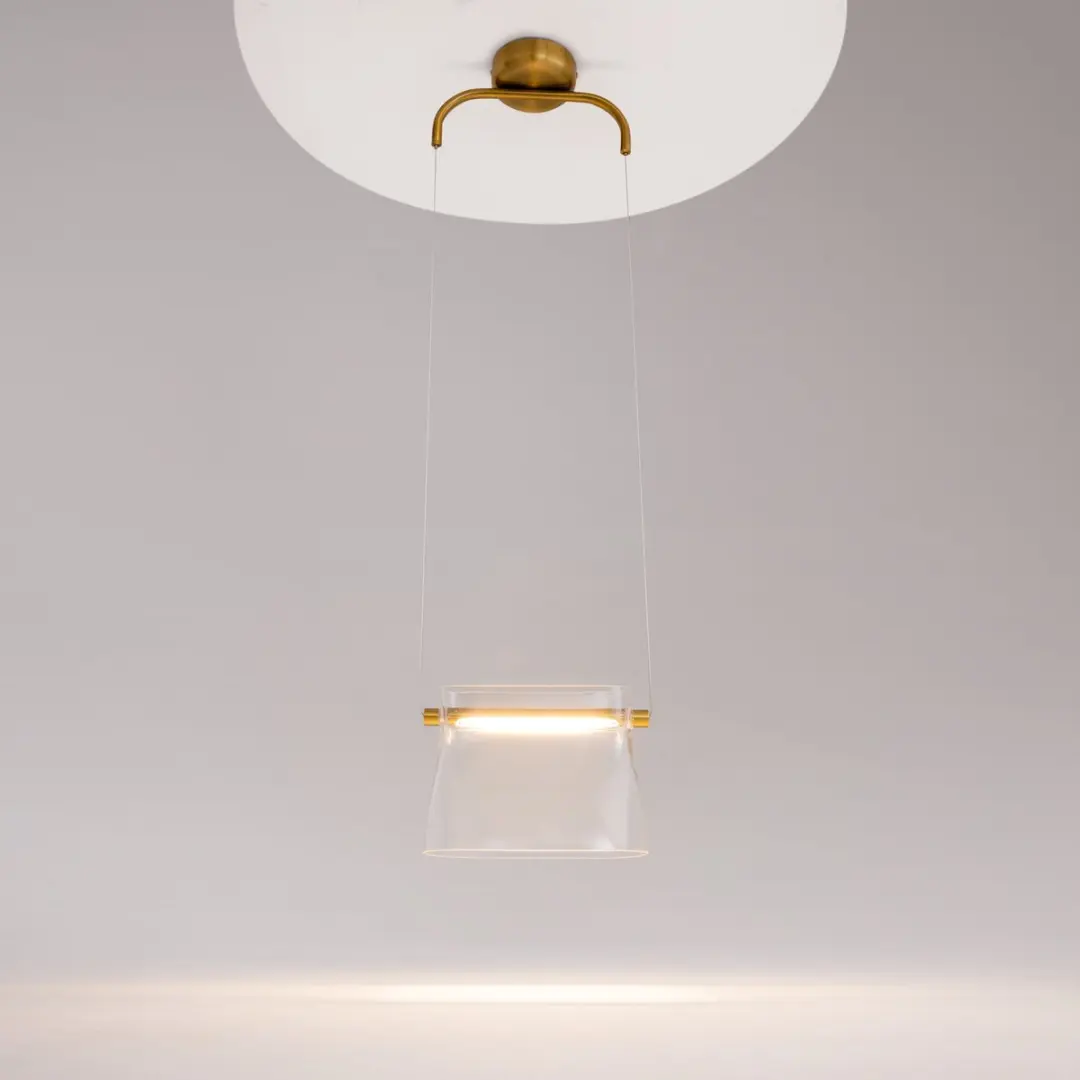 Maytoni Hanglamp Cabaret Messing - 8W - Goud