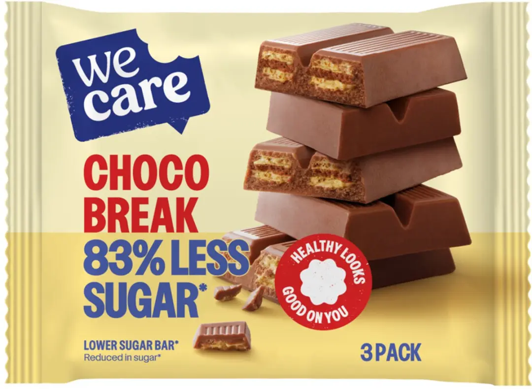 weCare Lower Sugar Chocolate - 7x64,5g
