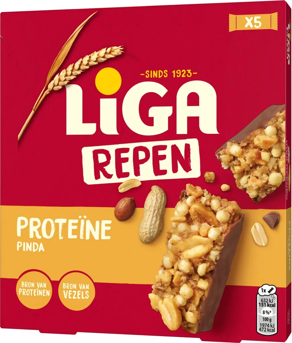 Liga Proteïne Repen Pinda 8x160g