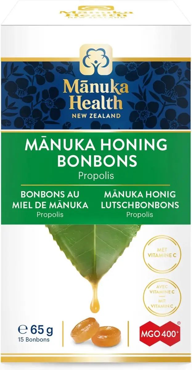Manuka Health Manukahoning Zuigtabletten 65g