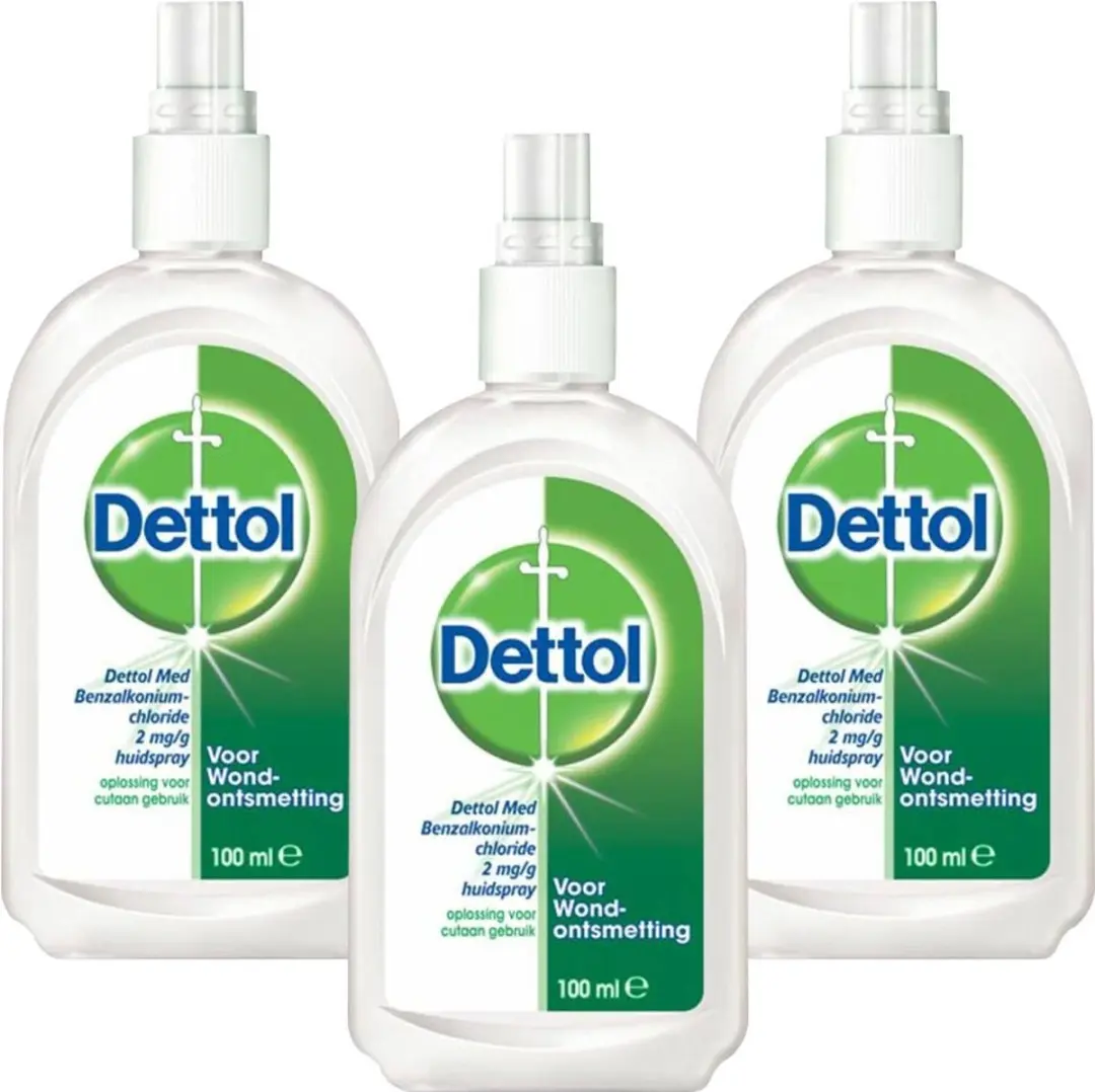 Dettol Wondspray 3x100ml