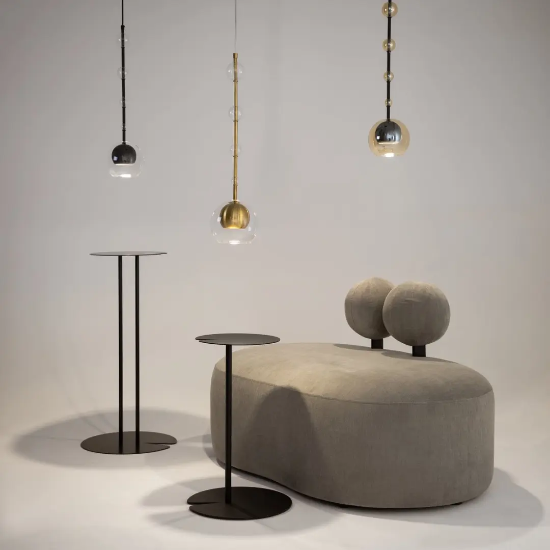 Maytoni Hanglamp Ros Ø16cm - Zwart