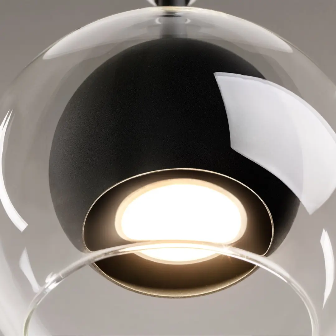 Maytoni Hanglamp Ros Ø16cm - Zwart