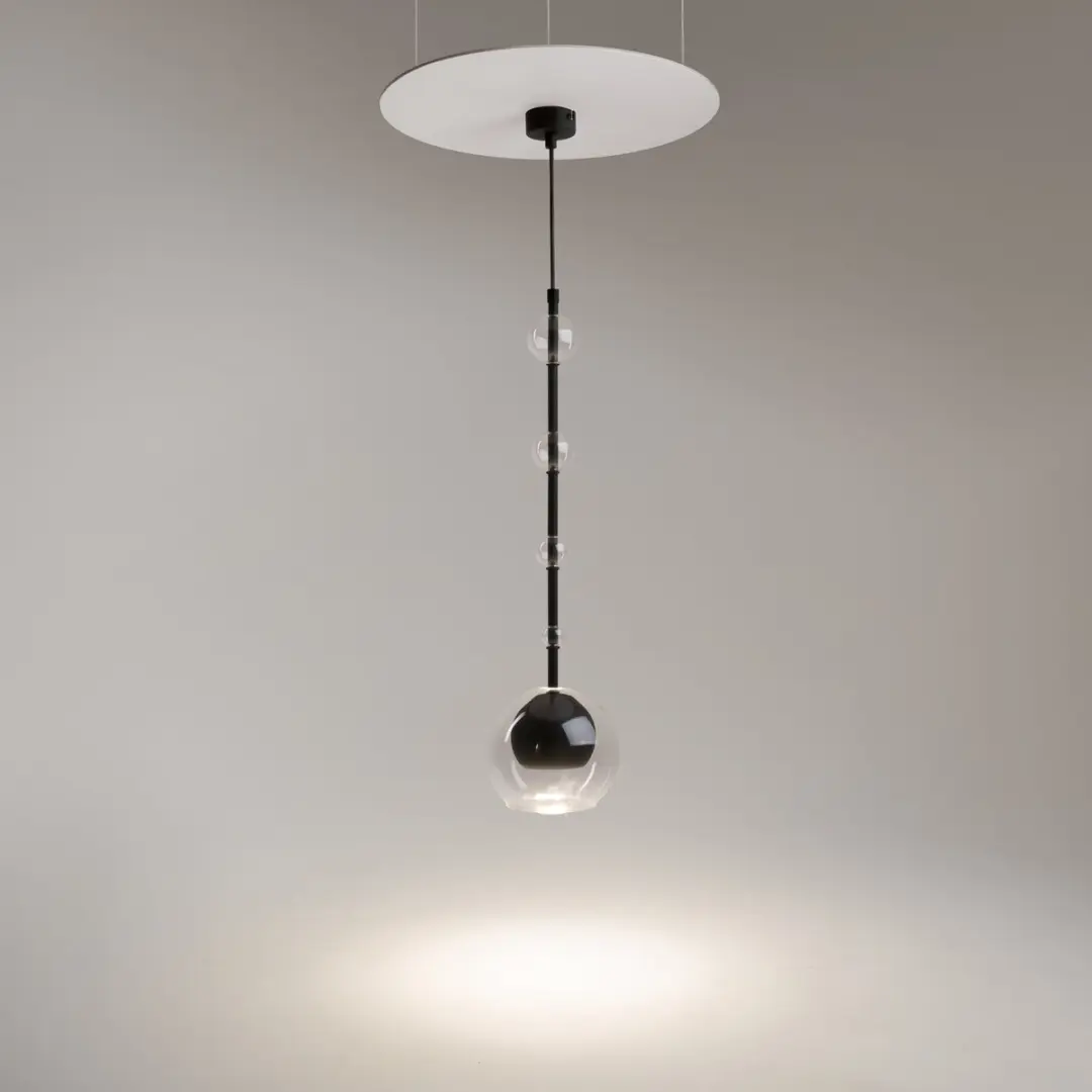 Maytoni Hanglamp Ros Ø16cm - Zwart
