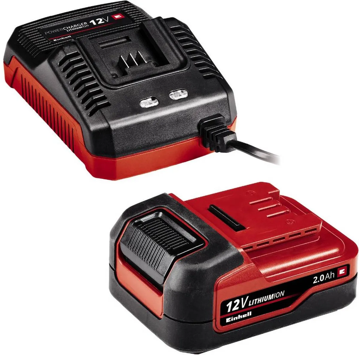 Einhell TE-CD 12/1 X-Li Accuboormachine - 2 snelheden - 20 koppelstanden - 2,0 Ah - afbeelding 6 van 6
