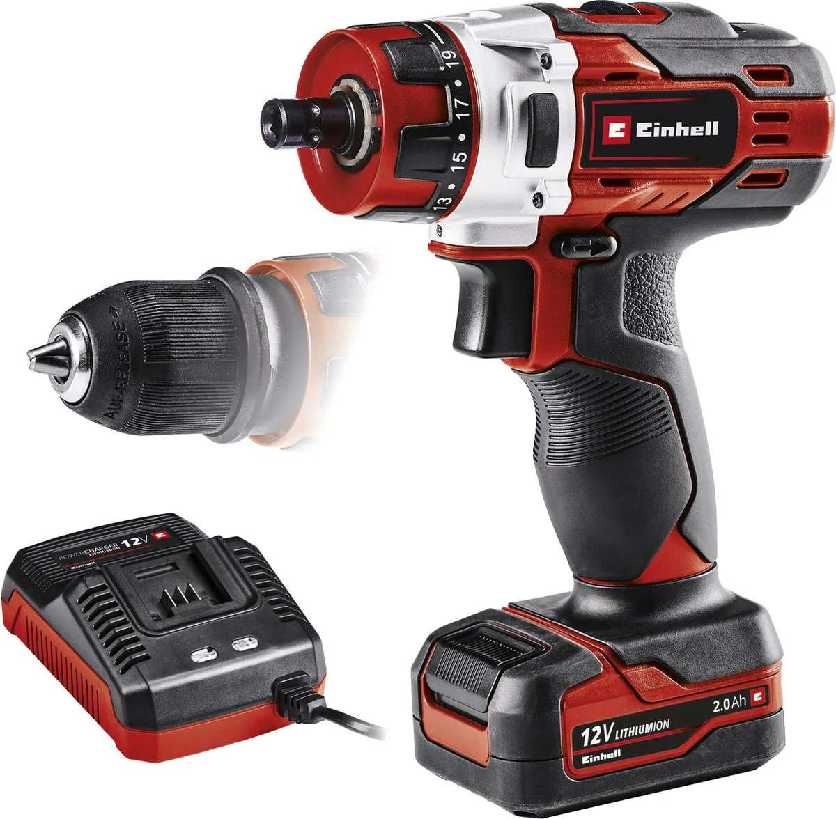 Einhell TE-CD 12/1 X-Li Accuboormachine