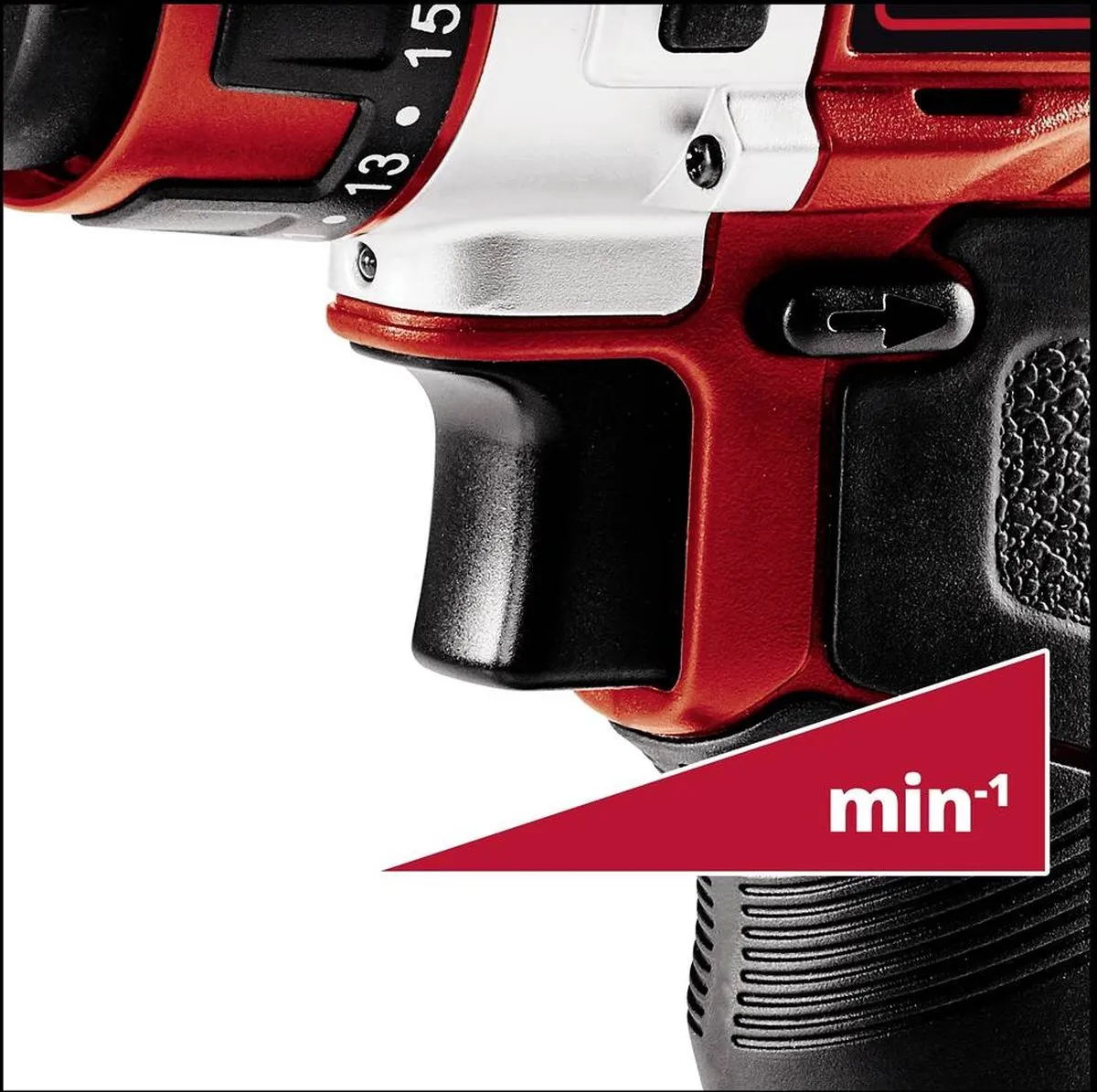 Einhell TE-CD 12/1 X-Li Accuboormachine - 2 snelheden - 20 koppelstanden - 2,0 Ah