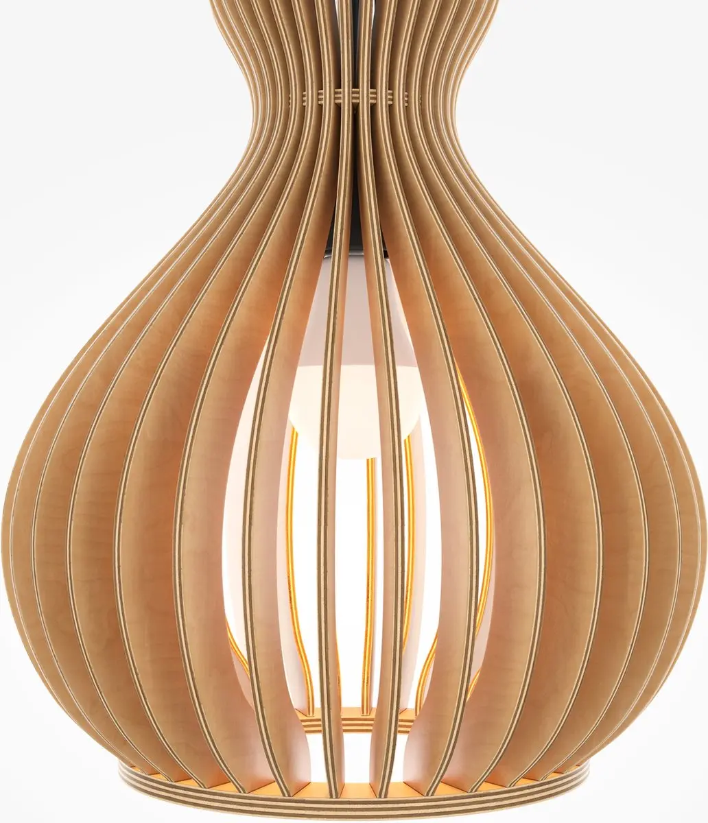 Maytoni Roots Hanglamp - Ø30cm - Zwart