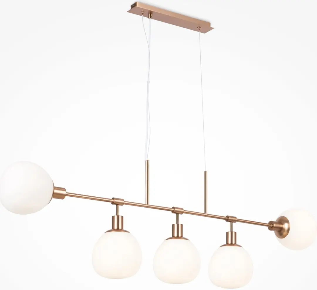 Maytoni Erich Hanglamp - 5x40W - Goud