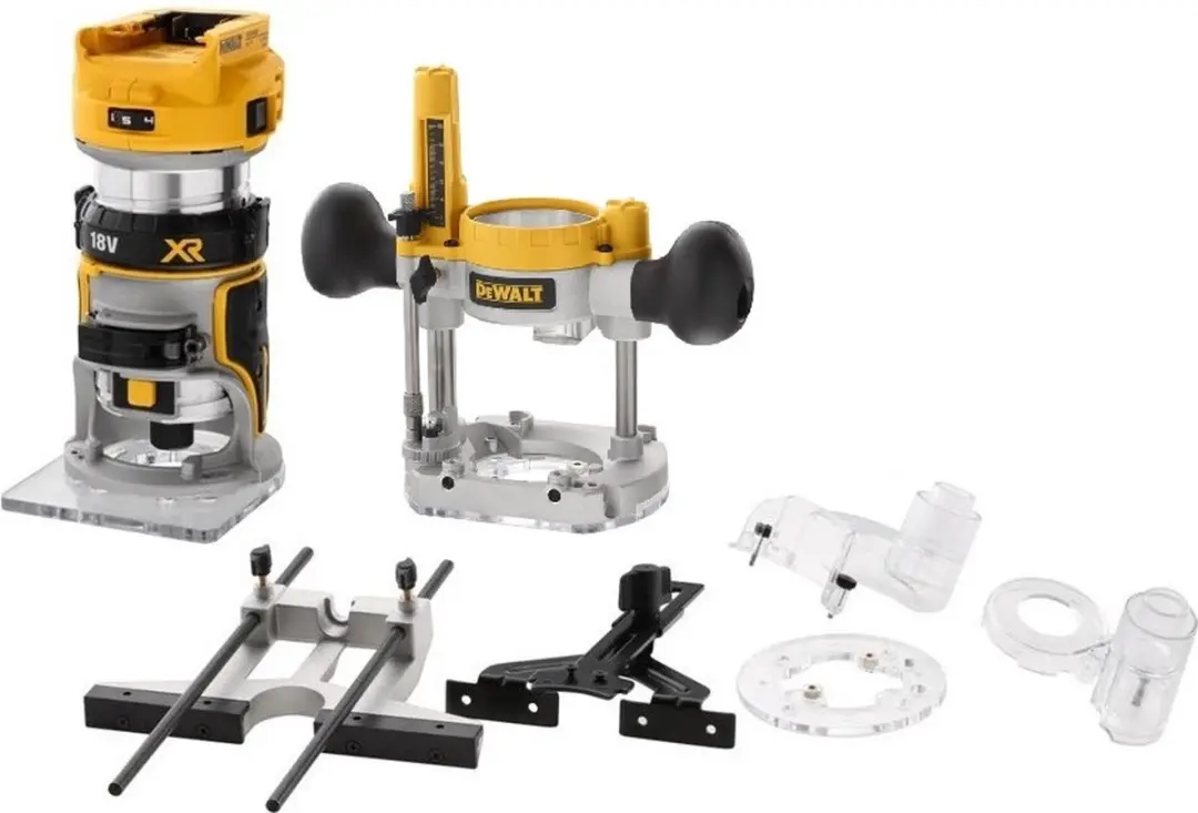 DeWalt DCW604N Boven- en kantenfrees 18V - Koolborstelloos