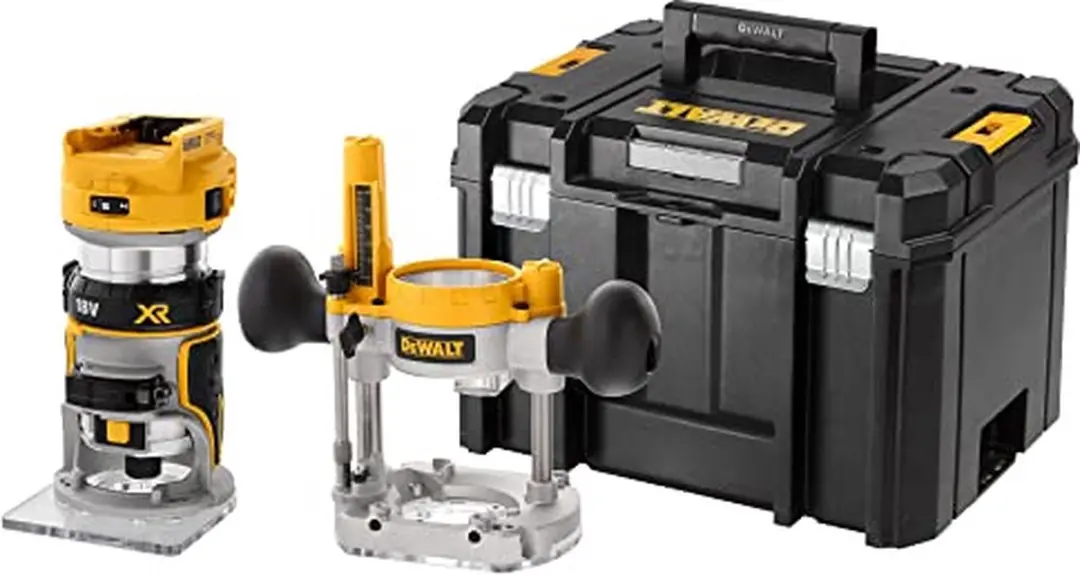 DeWalt DCW604N Boven- en kantenfrees 18V - Koolborstelloos