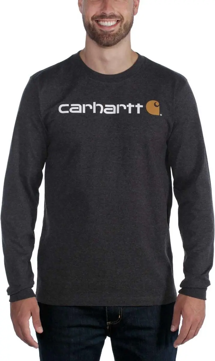 Carhartt Core Logo T-Shirt M - Carbon Heather