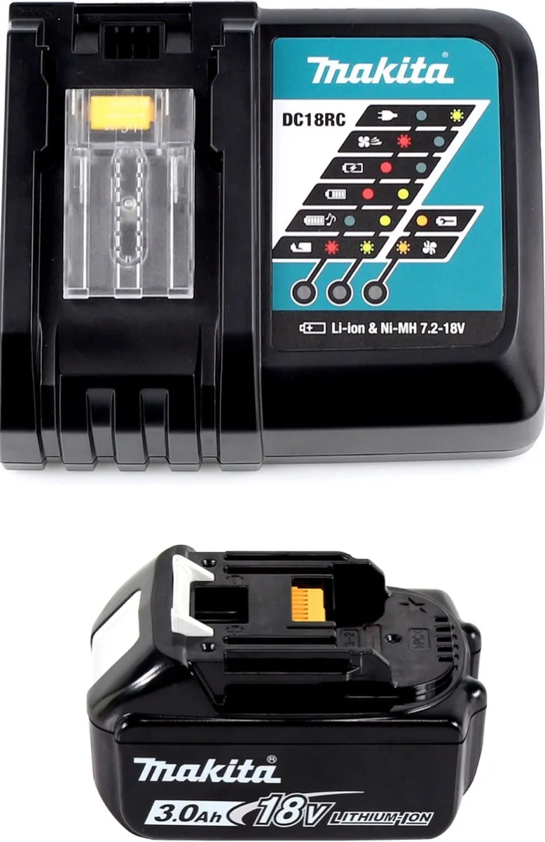 Makita DHR242RF1J Accuklopboormachine 18V SDS-plus - 2.4J - 1x 3.0Ah - afbeelding 3 van 5