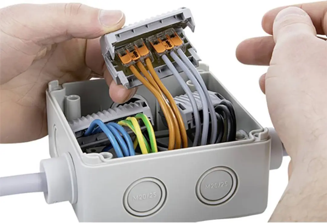 Wago E2XFC Gelbox voor lasklemmen 4mm² - IPX8