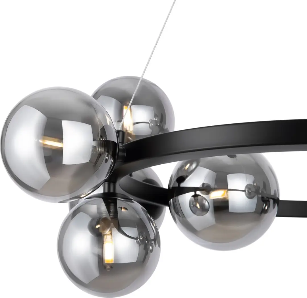 Maytoni Dallas Hanglamp - Ø67cm - 11 Lichtpunten - Zwart