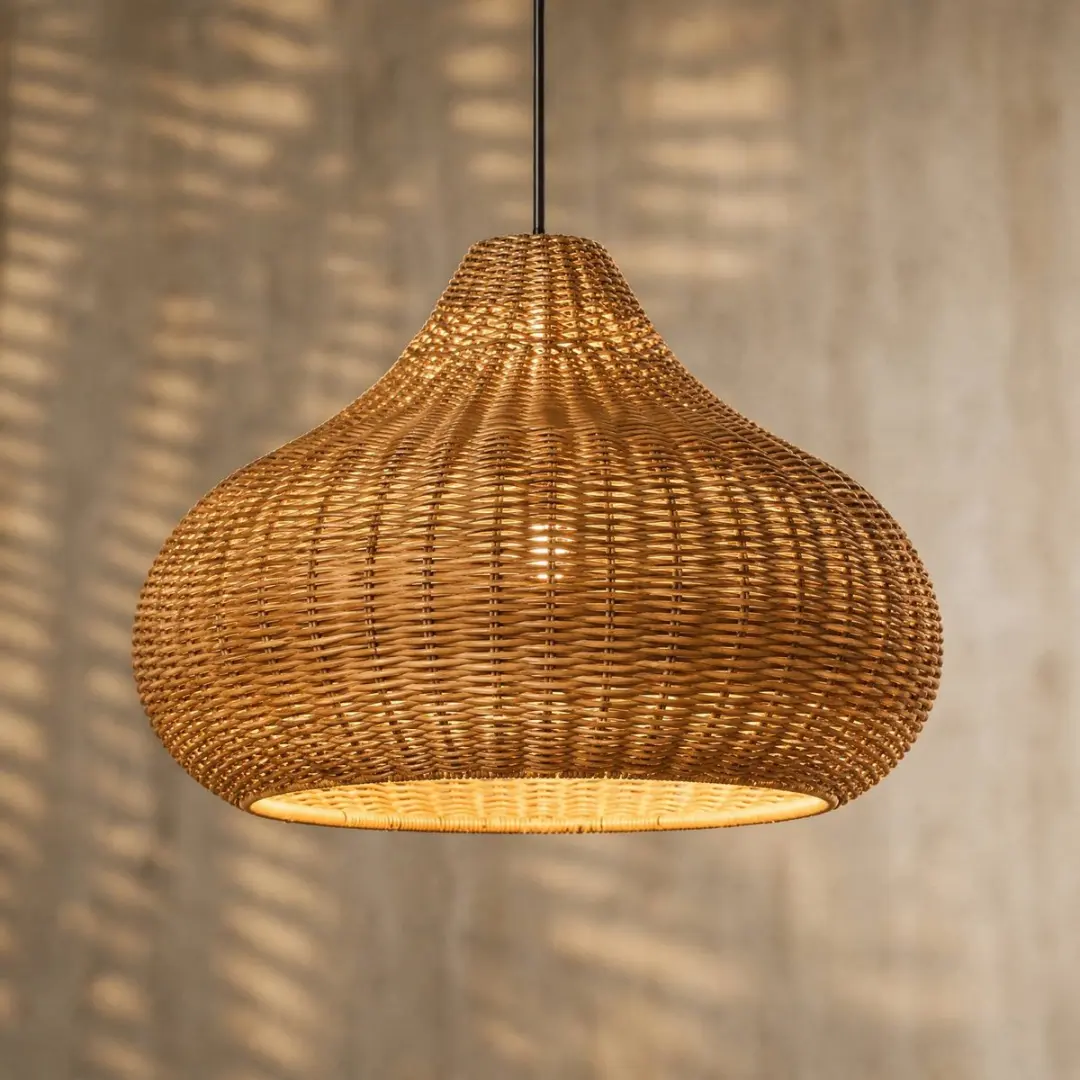 Lucande Hanglamp Beige/Zwart