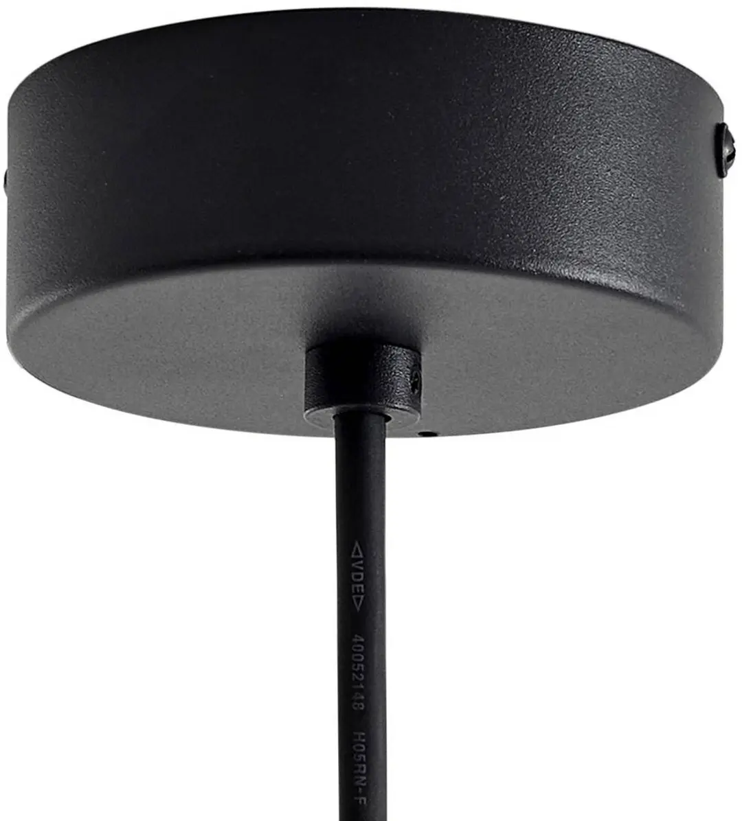 Lucande Hanglamp Beige/Zwart - 1 Lichtpunt E27