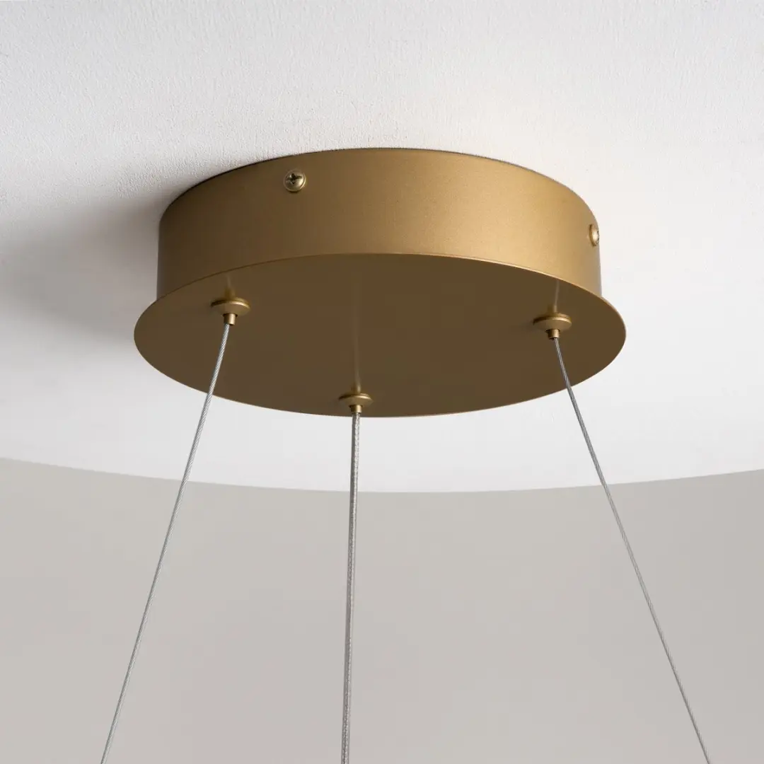 Maytoni Curve Hanglamp - Ø60cm - Goud