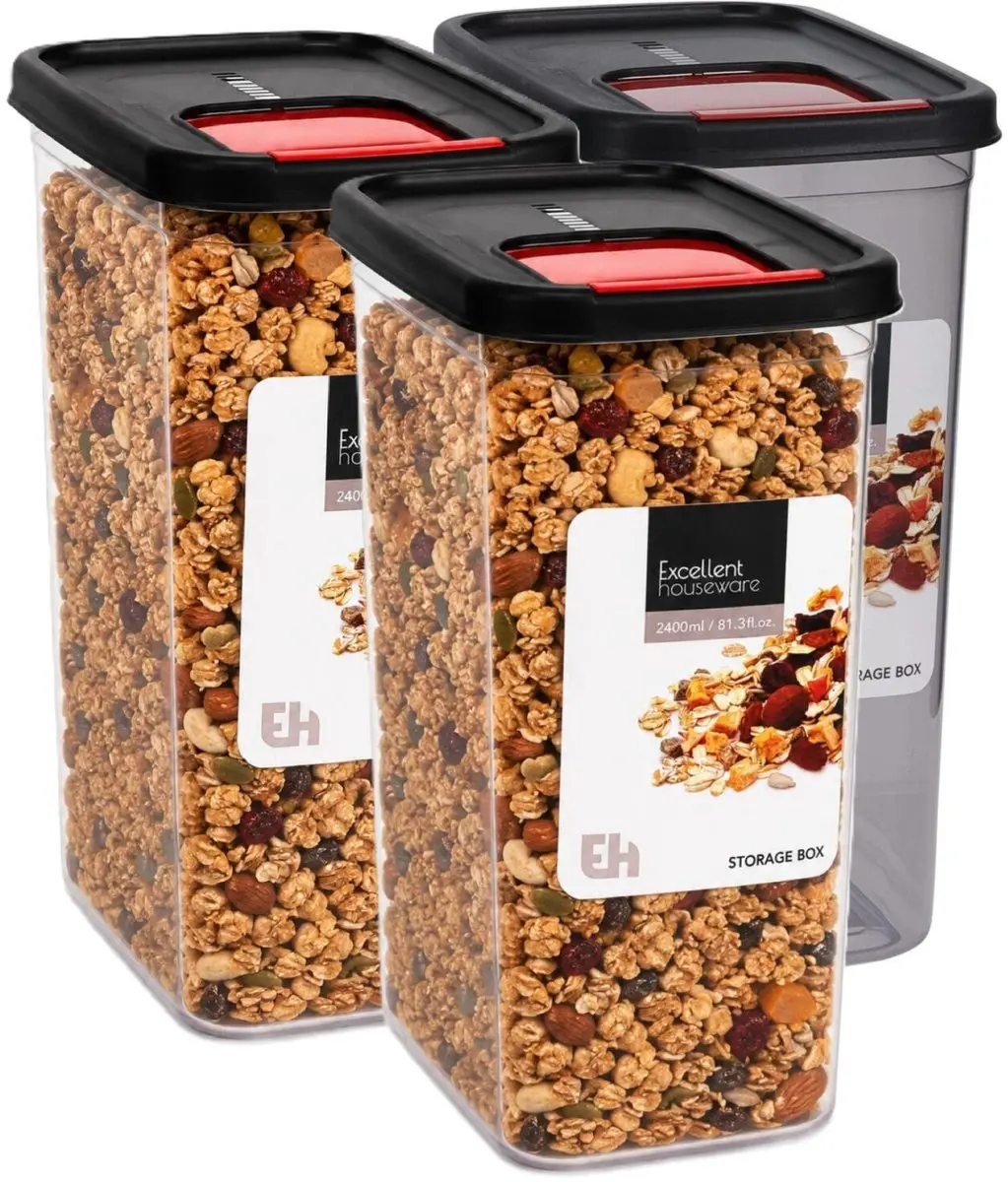 Excellent Houseware Voedselcontainer Strooibus 2400ml
